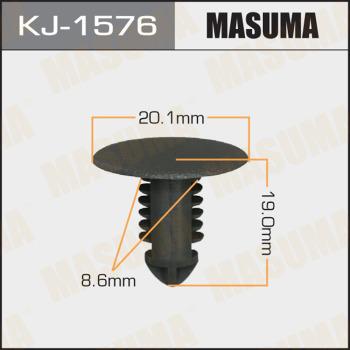 MASUMA KJ-1576 - Зажим, молдинг / захисна накладка autocars.com.ua