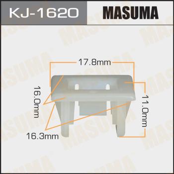 MASUMA KJ-1620 - Зажим, молдинг / захисна накладка autocars.com.ua