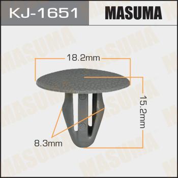 MASUMA KJ-1651 - Зажим, молдинг / захисна накладка autocars.com.ua