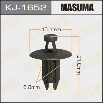 MASUMA KJ-1652 - Зажим, молдинг / захисна накладка autocars.com.ua