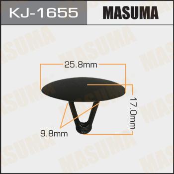 MASUMA KJ-1655 - Зажим, молдинг / защитная накладка avtokuzovplus.com.ua