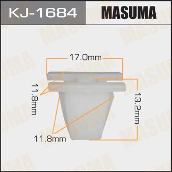 MASUMA KJ-1684 - Зажим, молдинг / захисна накладка autocars.com.ua