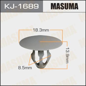 MASUMA KJ-1689 - Зажим, молдинг / захисна накладка autocars.com.ua