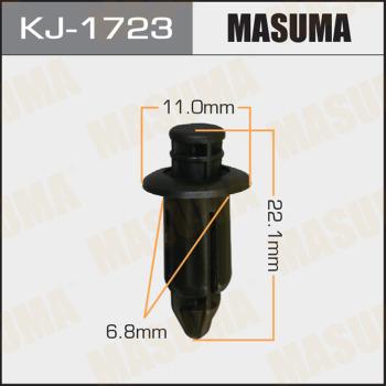 MASUMA KJ-1723 - Зажим, молдинг / защитная накладка avtokuzovplus.com.ua