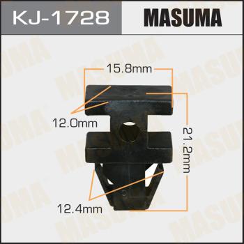 MASUMA KJ-1728 - Зажим, молдинг / захисна накладка autocars.com.ua