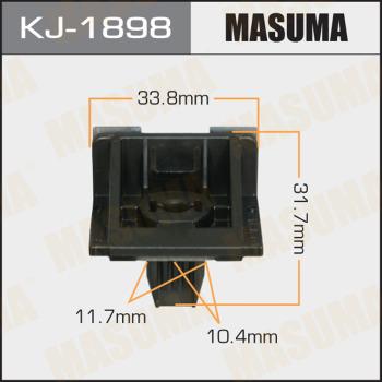 MASUMA KJ-1898 - Зажим, молдинг / защитная накладка avtokuzovplus.com.ua