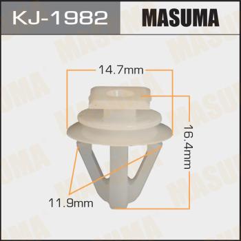 MASUMA KJ1982 - Зажим, молдинг / защитная накладка autodnr.net