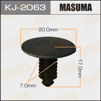 MASUMA KJ-2063 - Зажим, молдинг / защитная накладка avtokuzovplus.com.ua