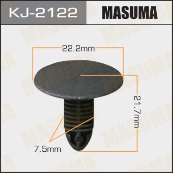 MASUMA KJ-2122 - Зажим, молдинг / захисна накладка autocars.com.ua