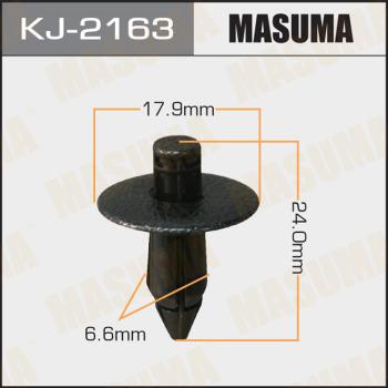 MASUMA KJ-2163 - Зажим, молдинг / захисна накладка autocars.com.ua