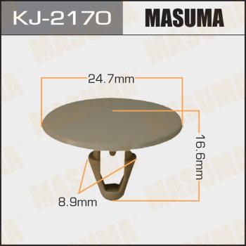 MASUMA KJ-2170 - Зажим, молдинг / защитная накладка avtokuzovplus.com.ua