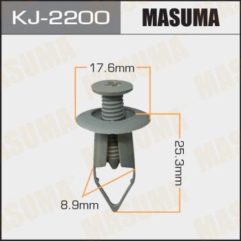 MASUMA KJ-2200 - Зажим, молдинг / захисна накладка autocars.com.ua