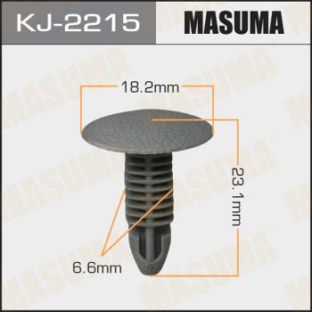 MASUMA KJ-2215 - Зажим, молдинг / захисна накладка autocars.com.ua