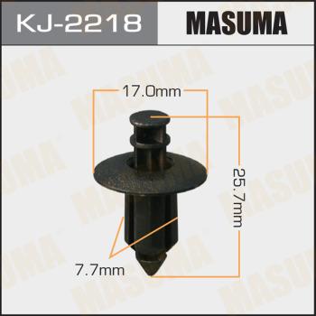 MASUMA KJ-2218 - Зажим, молдинг / захисна накладка autocars.com.ua