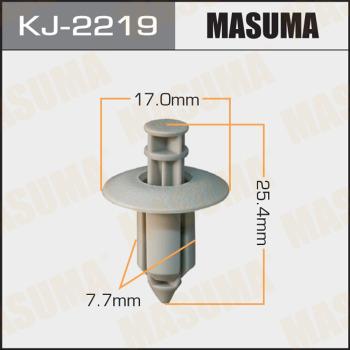 MASUMA KJ-2219 - Зажим, молдинг / захисна накладка autocars.com.ua