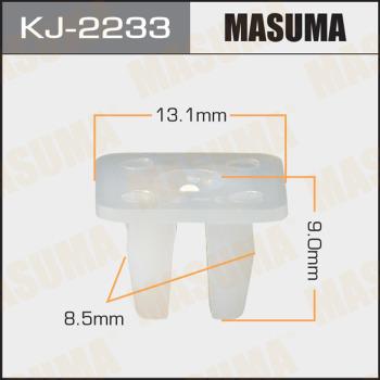 MASUMA KJ-2233 - Зажим, молдинг / захисна накладка autocars.com.ua