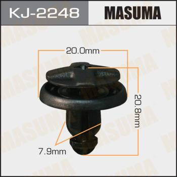 MASUMA KJ-2248 - Зажим, молдинг / защитная накладка avtokuzovplus.com.ua