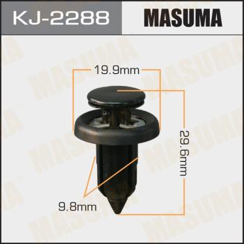 MASUMA KJ-2288 - Зажим, молдинг / защитная накладка avtokuzovplus.com.ua