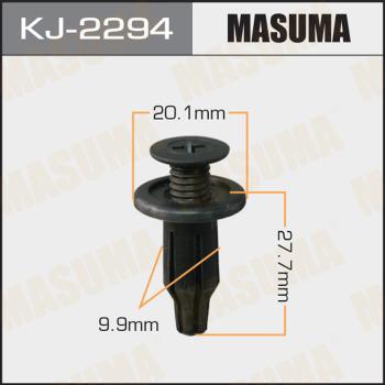 MASUMA KJ-2294 - Зажим, молдинг / захисна накладка autocars.com.ua