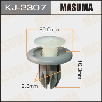 MASUMA KJ-2307 - Зажим, молдинг / захисна накладка autocars.com.ua