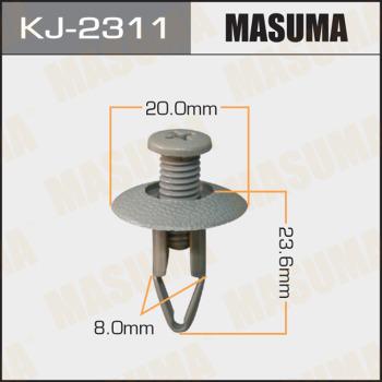 MASUMA KJ2311 - Зажим, молдинг / защитная накладка autodnr.net