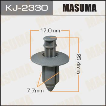 MASUMA KJ-2330 - Зажим, молдинг / захисна накладка autocars.com.ua