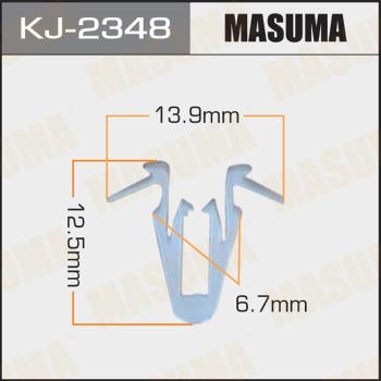 MASUMA KJ-2348 - Зажим, молдинг / захисна накладка autocars.com.ua