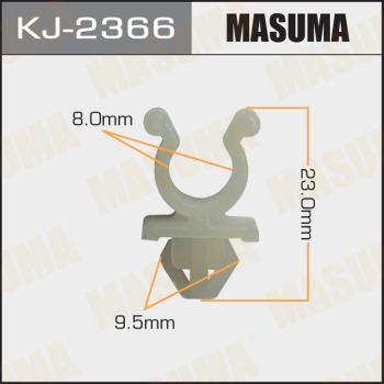 MASUMA KJ-2366 - Зажим, молдинг / защитная накладка avtokuzovplus.com.ua