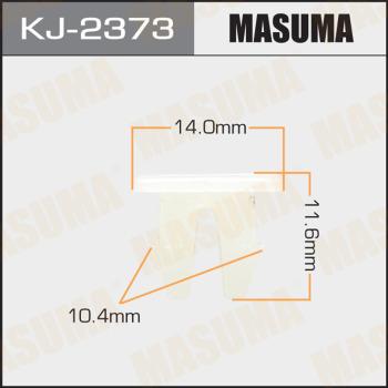 MASUMA KJ-2373 - Зажим, молдинг / защитная накладка avtokuzovplus.com.ua