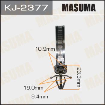 MASUMA KJ-2377 - Зажим, молдинг / защитная накладка avtokuzovplus.com.ua