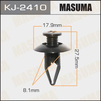 MASUMA KJ-2410 - Зажим, молдинг / защитная накладка avtokuzovplus.com.ua