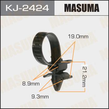 MASUMA KJ-2424 - Зажим, молдинг / захисна накладка autocars.com.ua