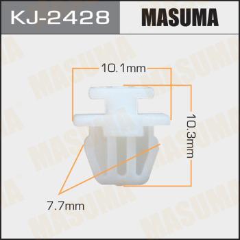 MASUMA KJ-2428 - Зажим, молдинг / захисна накладка autocars.com.ua