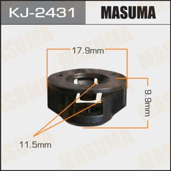 MASUMA KJ-2431 - Зажим, молдинг / защитная накладка avtokuzovplus.com.ua