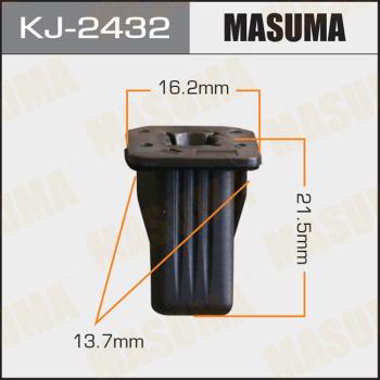 MASUMA KJ-2432 - Зажим, молдинг / защитная накладка avtokuzovplus.com.ua