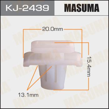 MASUMA KJ-2439 - Зажим, молдинг / защитная накладка avtokuzovplus.com.ua