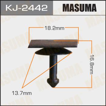 MASUMA KJ-2442 - Зажим, молдинг / защитная накладка avtokuzovplus.com.ua