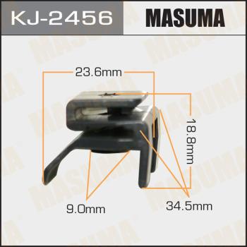 MASUMA KJ-2456 - Зажим, молдинг / защитная накладка avtokuzovplus.com.ua
