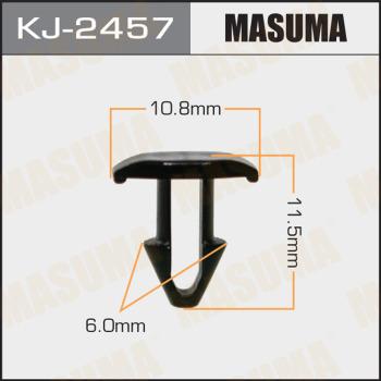 MASUMA KJ-2457 - Зажим, молдинг / защитная накладка avtokuzovplus.com.ua