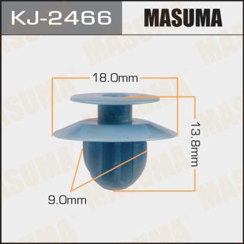 MASUMA KJ-2466 - Зажим, молдинг / захисна накладка autocars.com.ua