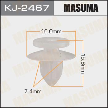 MASUMA KJ-2467 - Зажим, молдинг / защитная накладка avtokuzovplus.com.ua