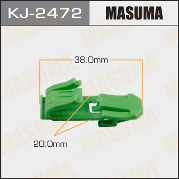 MASUMA KJ-2472 - Зажим, молдинг / захисна накладка autocars.com.ua