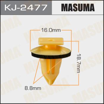 MASUMA KJ-2477 - Зажим, молдинг / защитная накладка avtokuzovplus.com.ua