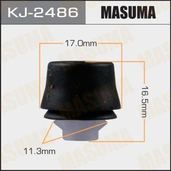 MASUMA KJ-2486 - Зажим, молдинг / захисна накладка autocars.com.ua