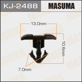 MASUMA KJ-2488 - Зажим, молдинг / защитная накладка avtokuzovplus.com.ua
