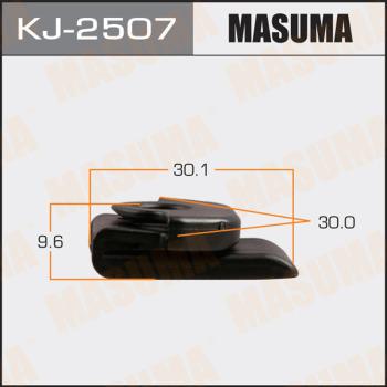 MASUMA KJ-2507 - Зажим, молдинг / захисна накладка autocars.com.ua