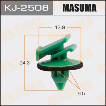 MASUMA KJ-2508 - Зажим, молдинг / защитная накладка avtokuzovplus.com.ua