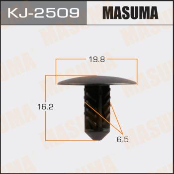 MASUMA KJ-2509 - Зажим, молдинг / захисна накладка autocars.com.ua