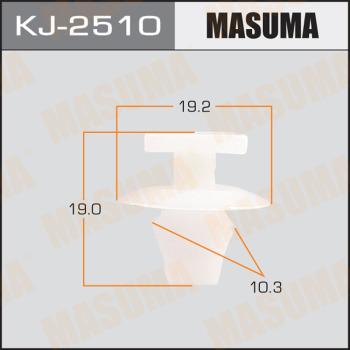 MASUMA KJ-2510 - Зажим, молдинг / захисна накладка autocars.com.ua