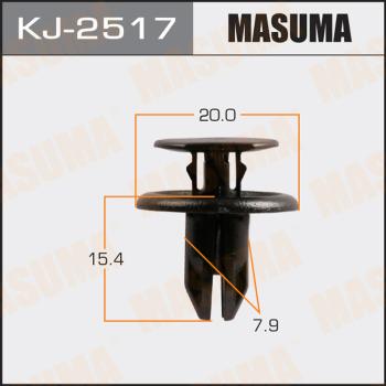 MASUMA KJ-2517 - Зажим, молдинг / захисна накладка autocars.com.ua